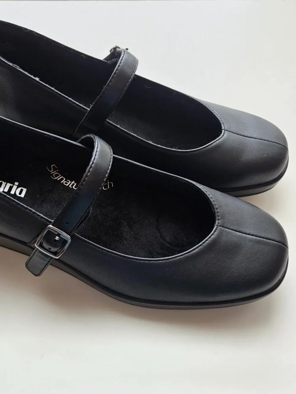 Alegria Lite Halo Mary Jane 10.5 11 EU 41 Black Wedge Pump Comfort Arch Support